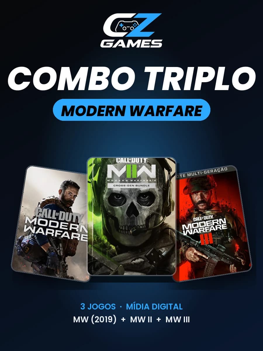 Combo Modern Warfare: MW (2019) + MW II + MW III