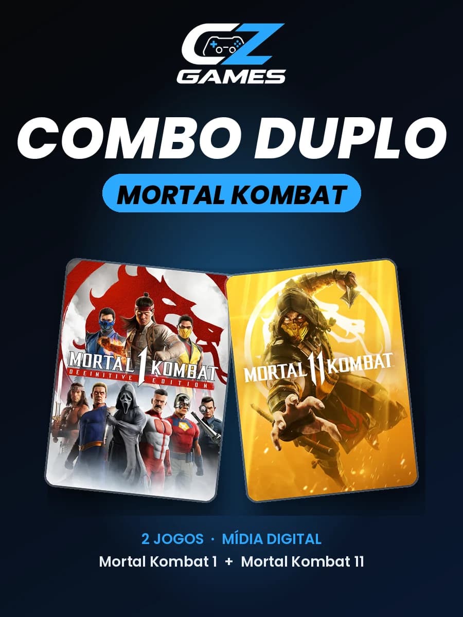 Combo Mortal Kombat 1 + Mortal Kombat 11